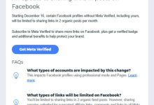 A Facebook test makes link-sharing a paid feature for creators