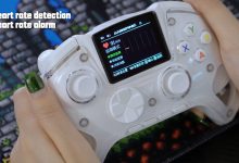 Retro handheld maker Anbernic has a new gamepad with a screen and heart rate sensor