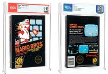 A rare sticker-sealed copy of Super Mario Bros. just sold for $3 million