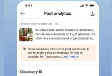 LinkedIn says its AI slop button is working